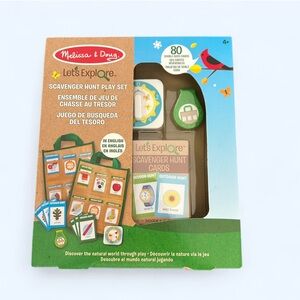 Melissa & Doug Let's Explore Scavenger Hunt Set-88 pieces included!New in box!